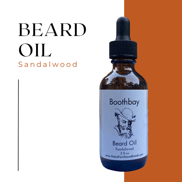 Boothbay Beard Oil | Sandalwood