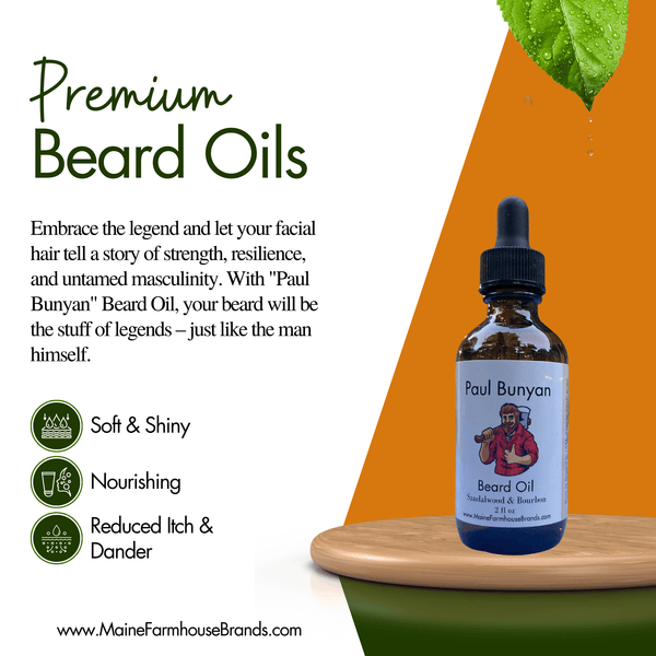 Paul Bunyan Beard Oil | Sandalwood & Bourbon