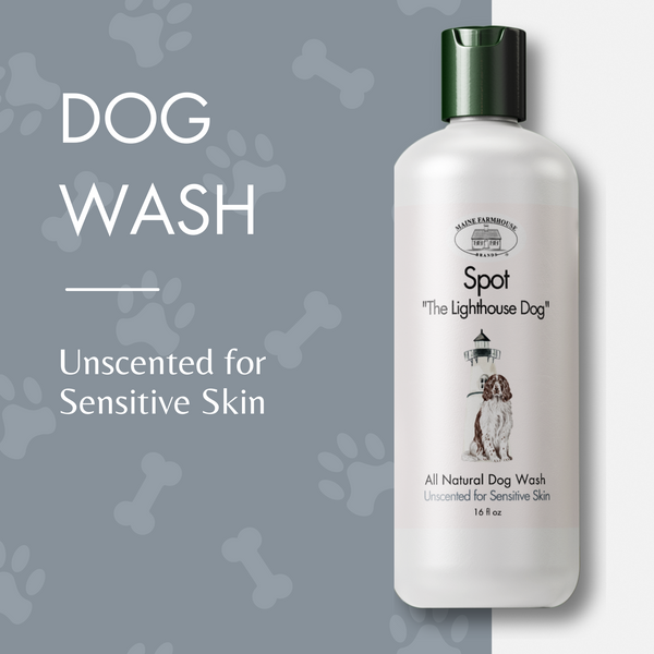 Spot "The Lighthouse Dog" All Natural Dog Wash | Unscented | Sensitive Skin