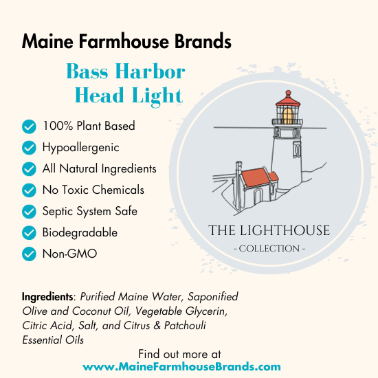 The Lighthouse Collection | Liquid Hand Soap 3-Pack | All Natural | Plant-Based Ingredients