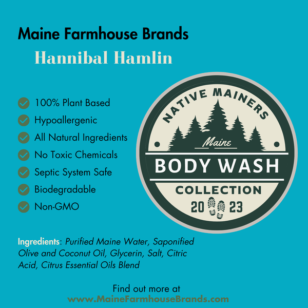 Hannibal Hamlin Body Wash | Citrus