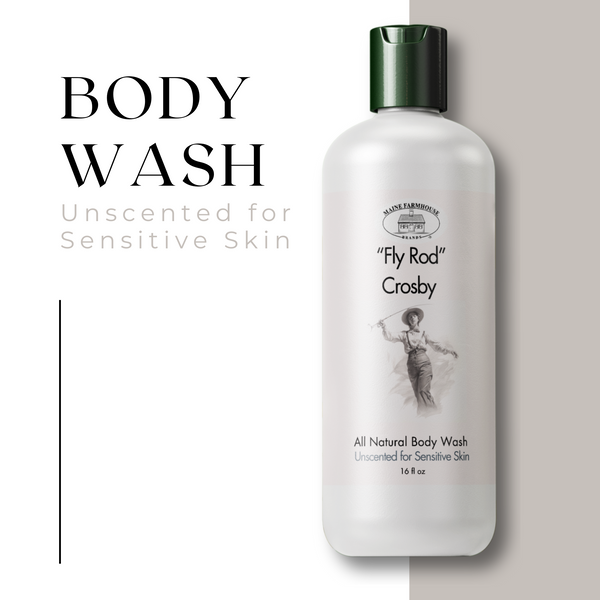 "Fly Rod" Crosby Body Wash | Unscented | Sensitive Skin